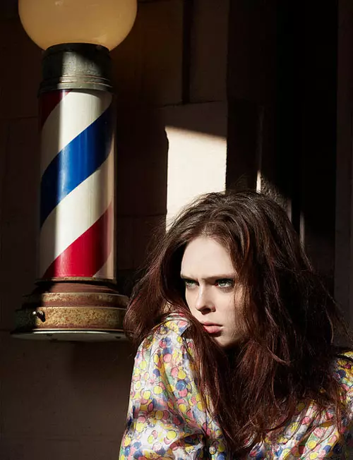 Coco Rocha fyrir Elle Italia janúar 2011 eftir Michael Sanders