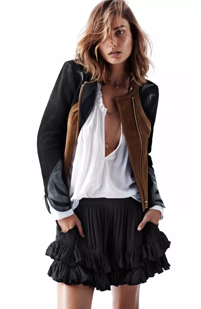 Koleksi Musim Bunga 2014 H&M Models Andreea Diaconu