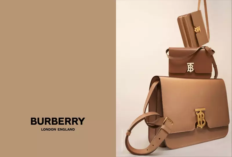 ከ Burberry spring 2019 የማስታወቂያ ዘመቻ ምስል