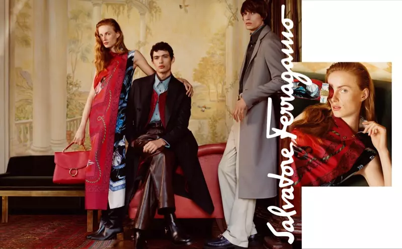 Harley Weir fotografou a campaña outono-inverno 2018 de Salvatore Ferragamo