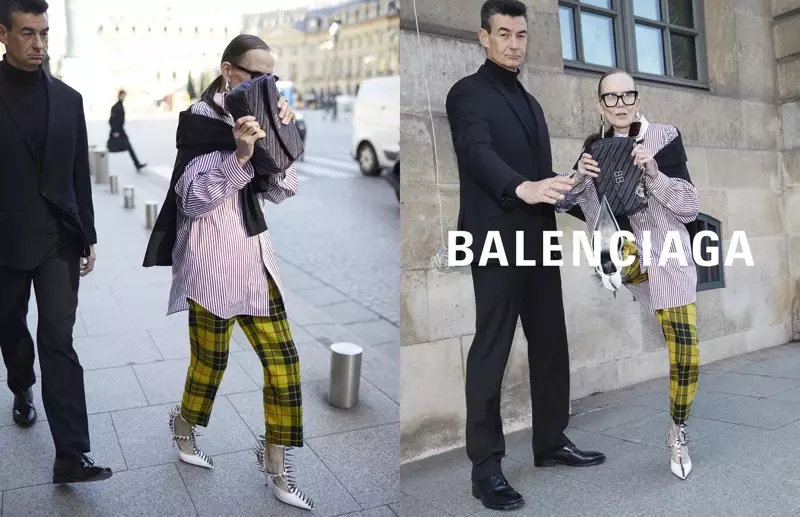 Balenciaga បង្ហាញយុទ្ធនាការនិទាឃរដូវ - រដូវក្តៅឆ្នាំ 2018 ដែលបង្ហាញពីការថតរូបបែប paparazzi