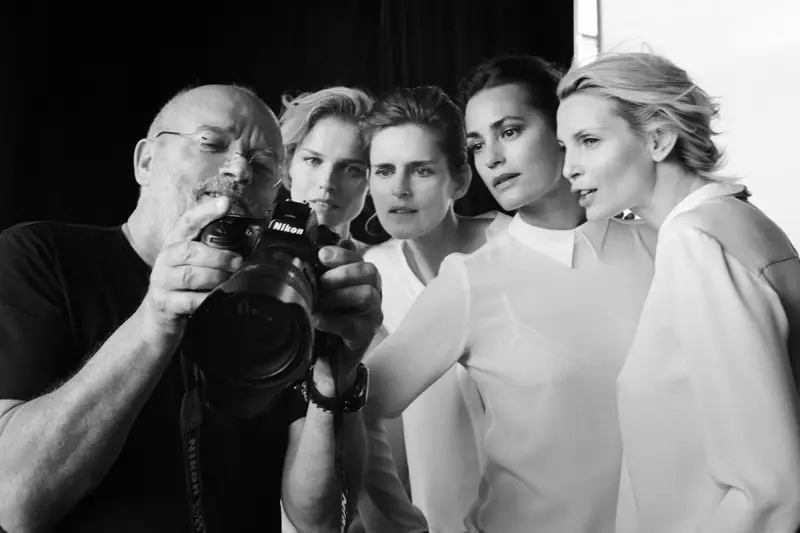 ภาพเบื้องหลังแคมเปญ Spring 2016 ของ Giorgio Armani