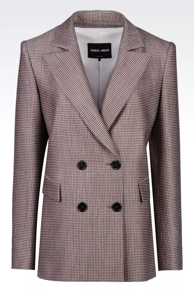 Armani አዲስ መደበኛ Jacquard Blazer