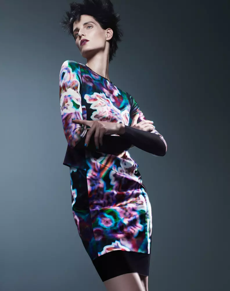 Iris Strubegger Wows in Prints for Bergdorf Goodman Magazine Fall 2013