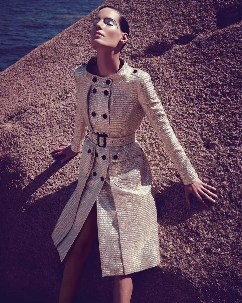 Iris Strubegger Dons the Resort 2013 Collection for Bergdorf Goodman by Sofia & Mauro