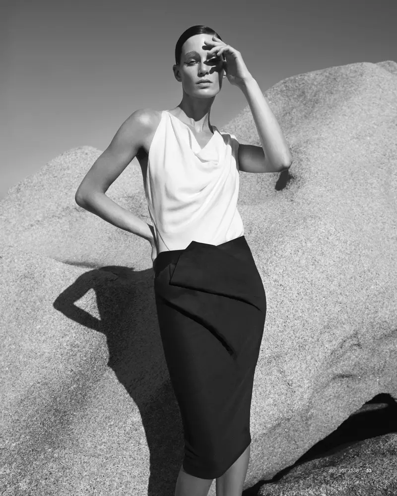 Iris Strubegger Dons the Resort 2013 Collections for Bergdorf Goodman by Sofia & Mauro