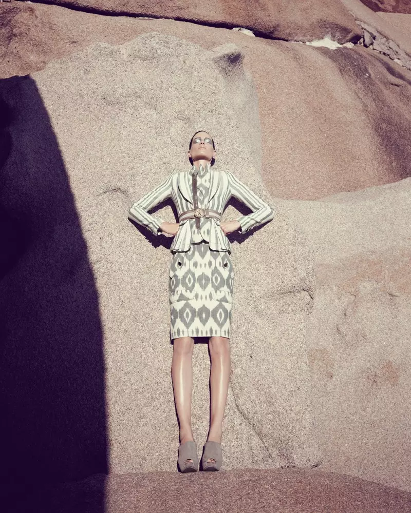 Iris Strubegger Dons the Resort 2013 Collections for Bergdorf Goodman by Sofia & Mauro