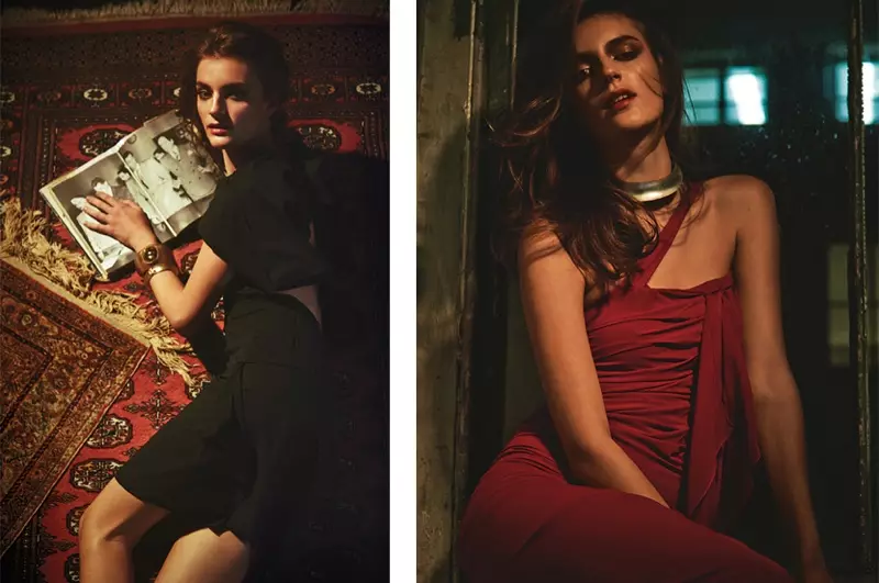 Laura Kampman Enchants sa Harper's Bazaar Latin America ni Hans Neumann