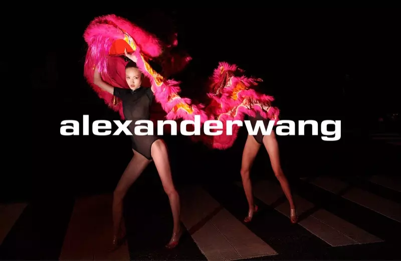 Brianna Capozzi posname kampanjo Alexander Wang Collection 1 Drop 3