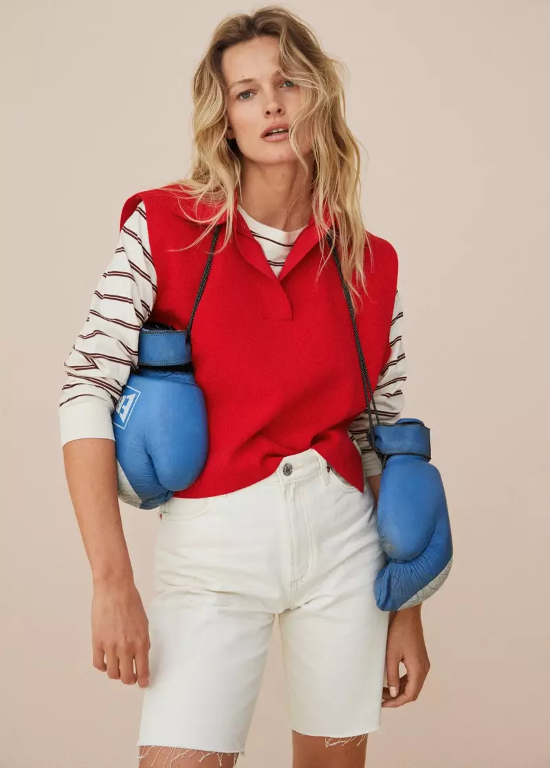 Mango Athleisure Ace jwèt ou 2021 Trend Guide.