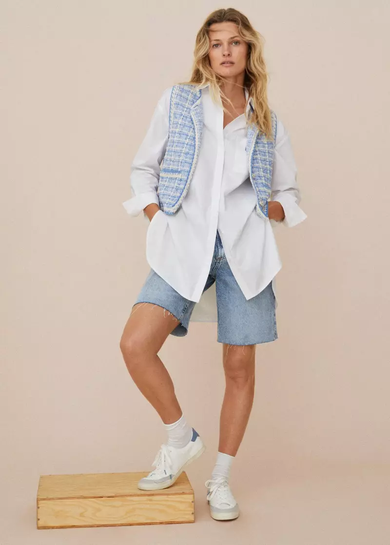 Mango Athleisure Ace Papali ea Hau ea 2021 Trend Guide.