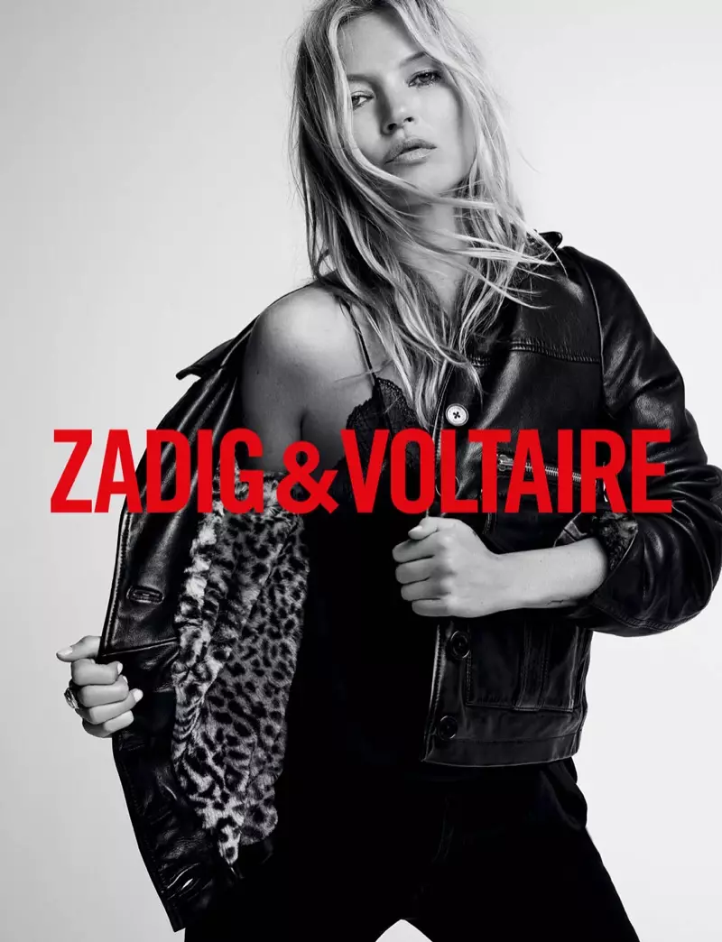 Zadig & Voltaire залучає Кейт Мосс для осінньо-зимової кампанії 2019 року