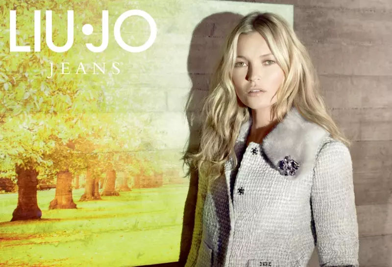 Kate Moss a Liu Jo 2013. őszi sztárjai Sølve Sundsbø hirdetései