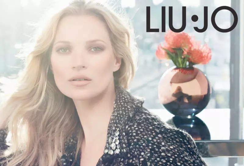 Kate Moss Stars ho Liu Jo Fall 2013 Ads by Sølve Sundsbø