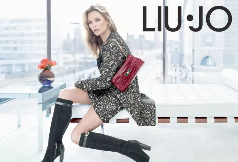 Is iad Kate Moss na réalta i bhfógraí Liu Jo Fall 2013 le Sølve Sundsbø