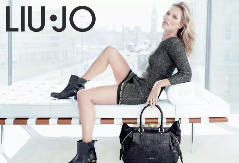 Kate Moss Stars ໃນ Liu Jo Fall 2013 ໂຄສະນາໂດຍ Sølve Sundsbø