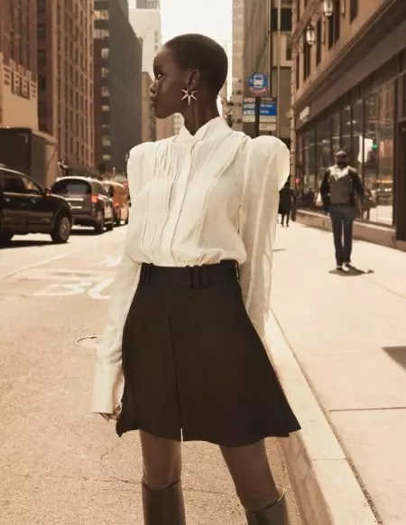 Adut Akech Hits the Streets sa H&M Studio Fall 2019 Campaign