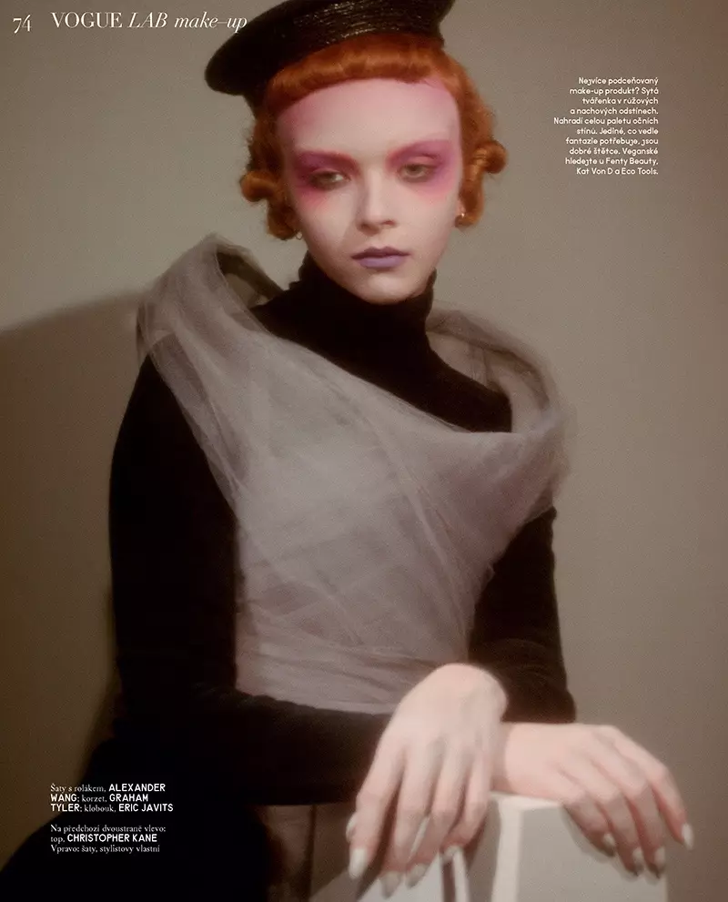 Lily Nova Vogue Tsjechoslowakije 2020 Cover Fashion Editorial