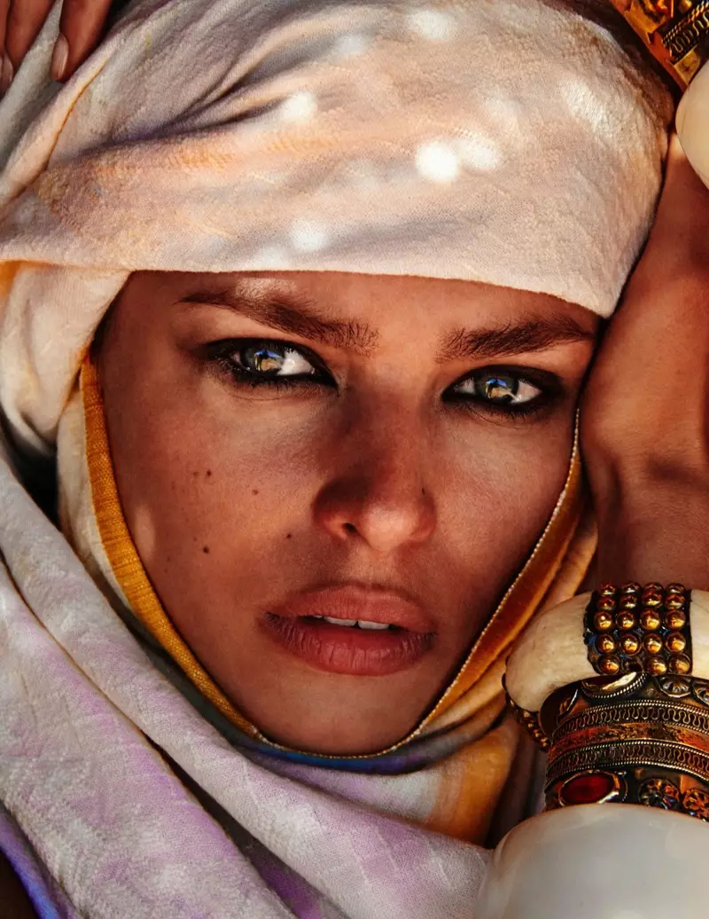 Birgit Kos Vogue Jerman Nomadic Fashion Editorial