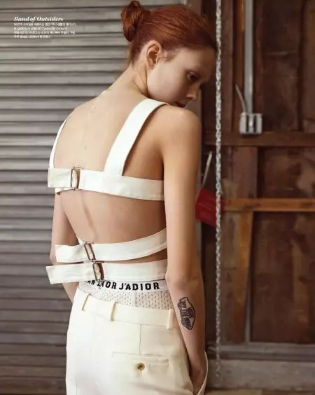 Natalie Westling Charms sa Dior para sa Vogue Korea