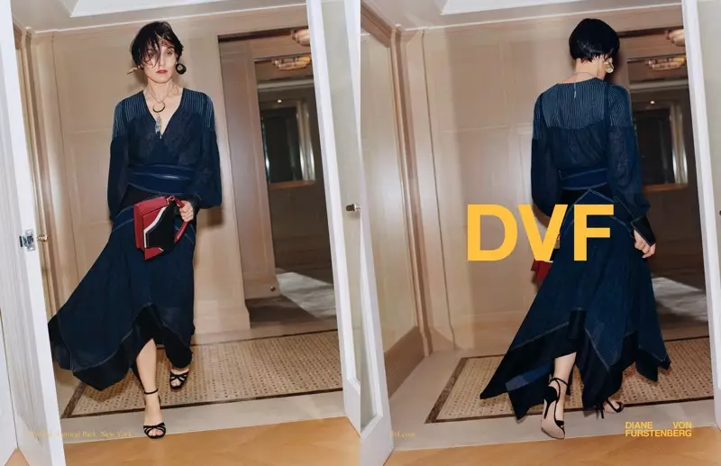 Diane von Furstenberg เปิดตัวแคมเปญฤดูใบไม้ผลิ-ฤดูร้อน 2018