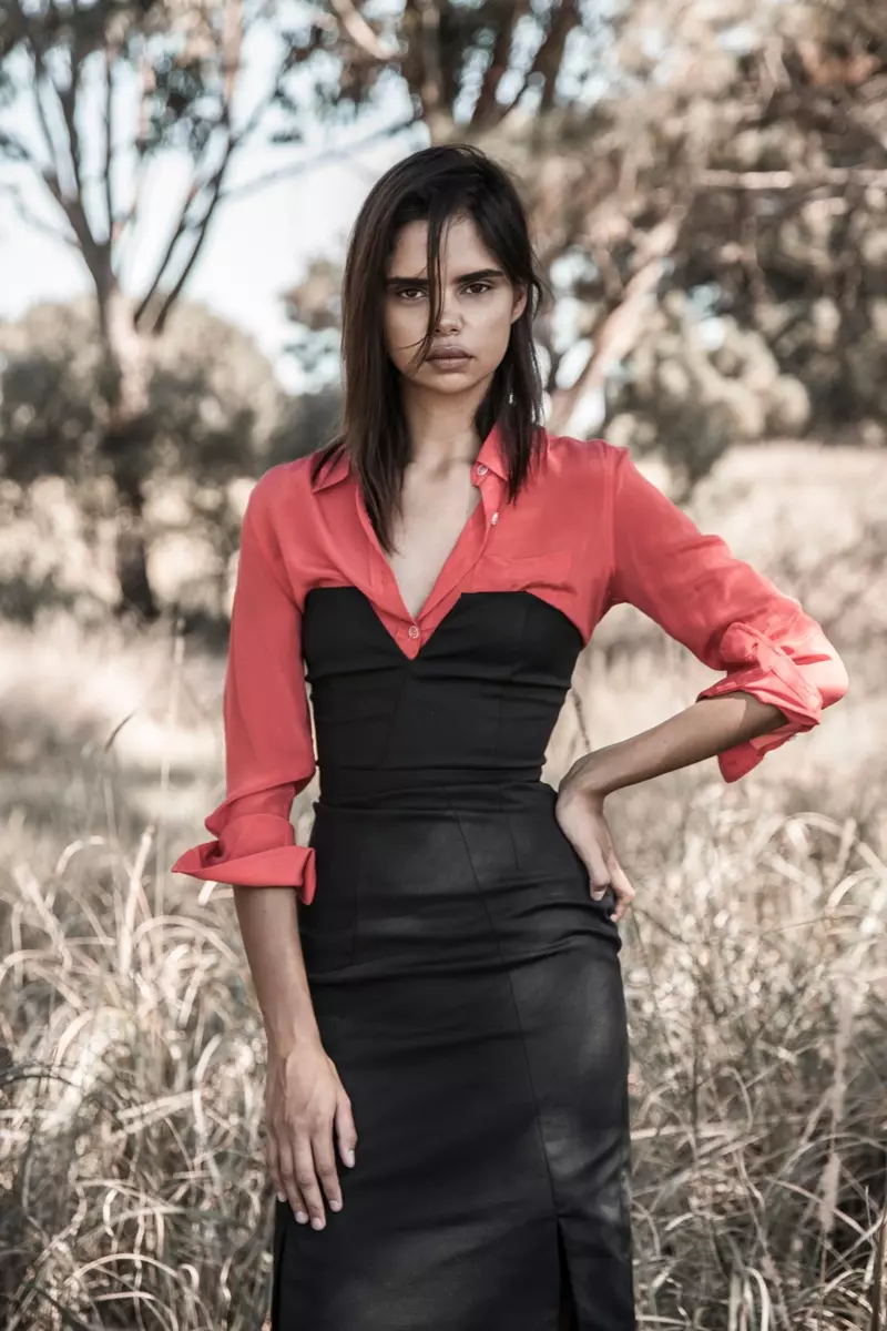 Samantha Harris Stars in Hansen & Gretel's Spring 2015 Campaign