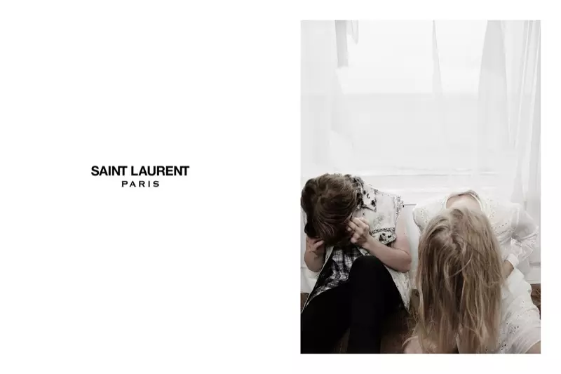 Actor Klara Kristin Fronts Saint Laurent Summer Images