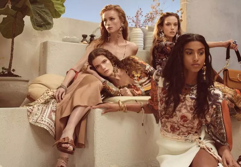 Steven Meisel fotas la kampanjon de Chloe printempo-somera 2019