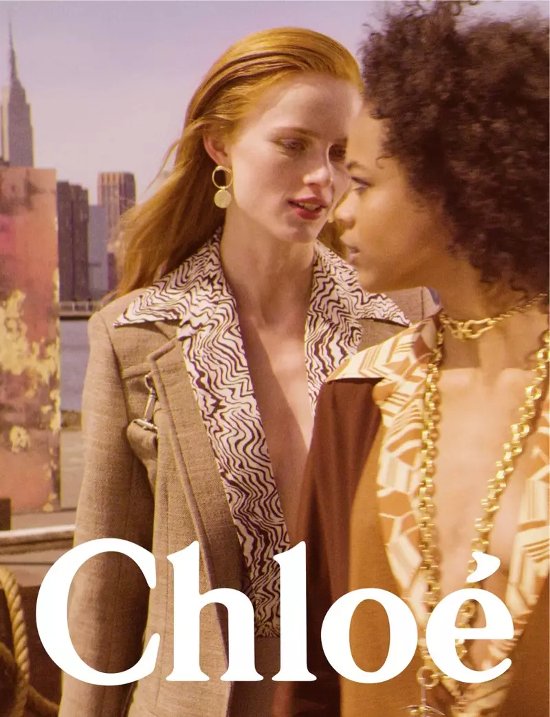 Gambar dari kampanye iklan musim gugur 2018 Chloe