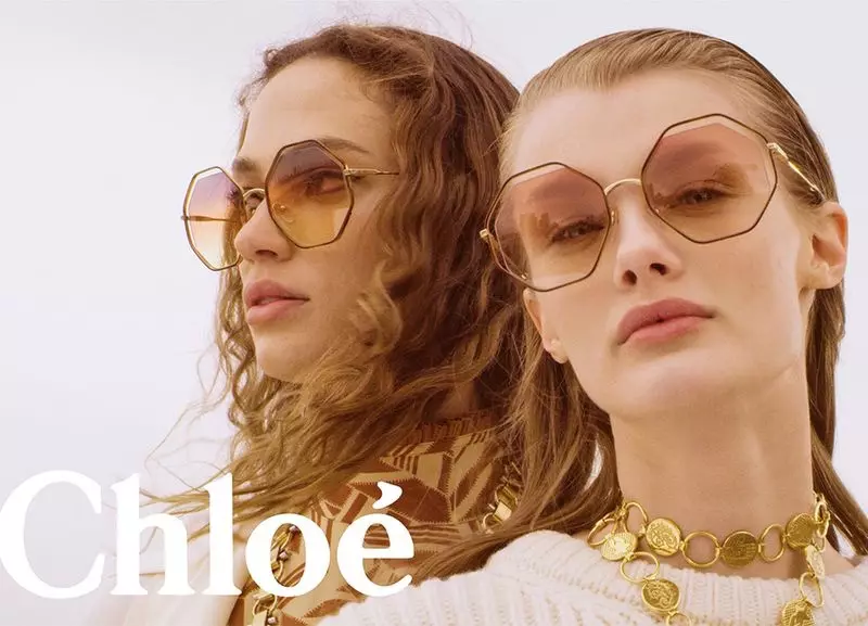 Sophie Koella en Kris Grikaite voer Chloe herfs-winter 2018 veldtog aan