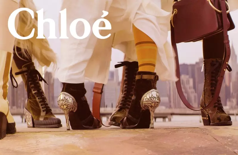 Chloé se concentre sur les chaussures pour la campagne automne-hiver 2018