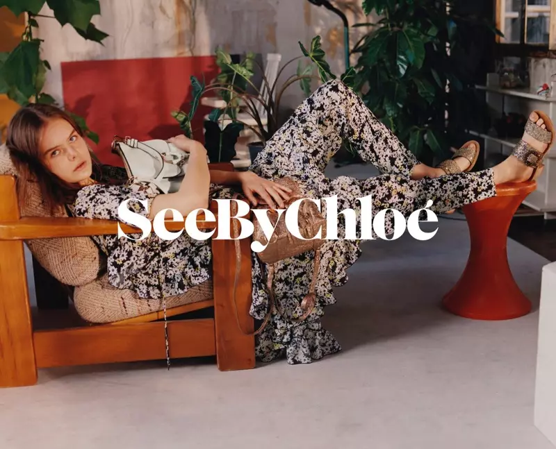 Si Julia Nicole Meyer ay bida sa See by Chloe's spring-summer 2018 campaign