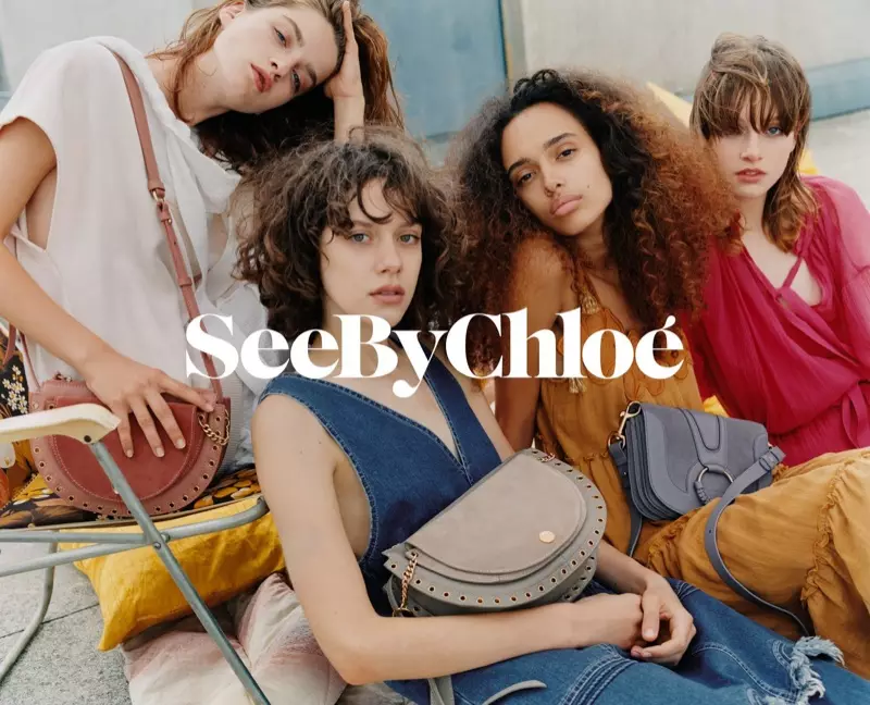 Litrato gikan sa See By Chloe's spring-summer 2018 nga kampanya