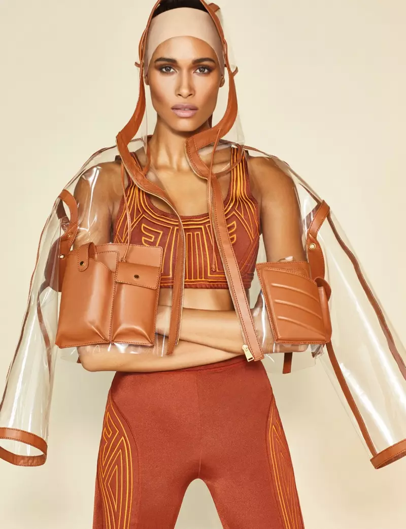 Sindijas Brunas Wonderland Fendi 2019 vāka modes redakcija