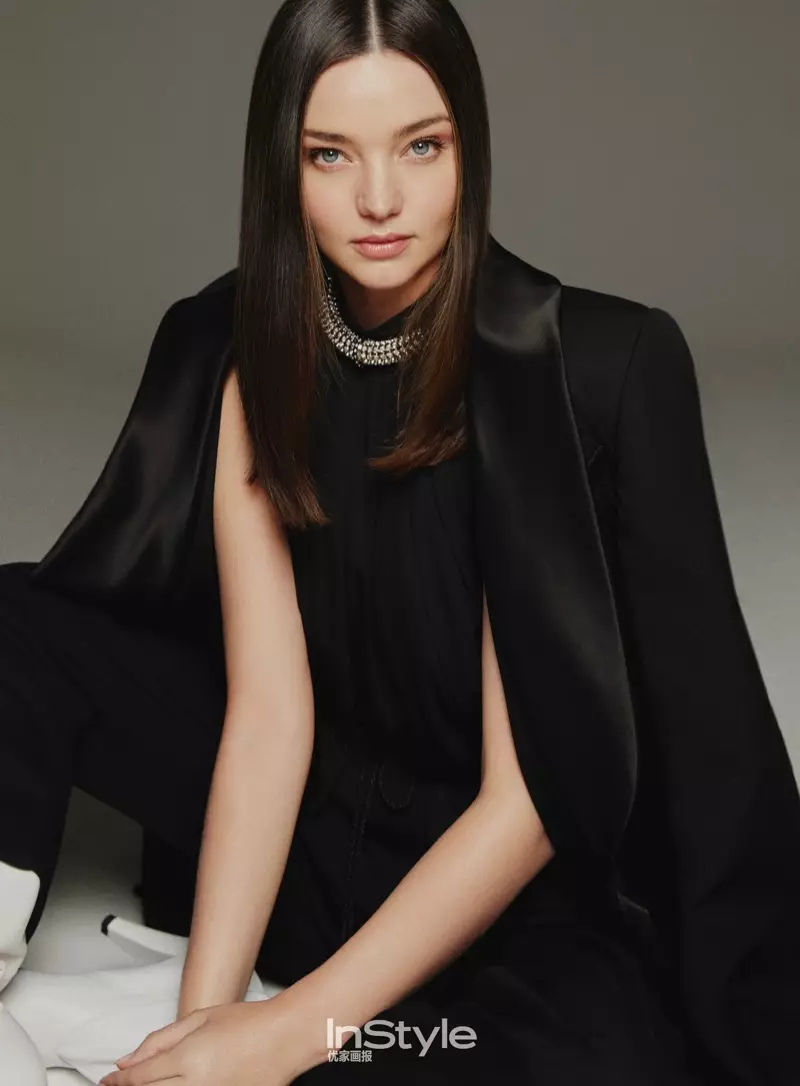 Miranda Kerr w eleganckim stylu InStyle China