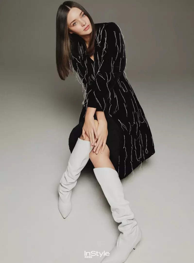 Miranda Kerr 為 InStyle China 打造別緻造型