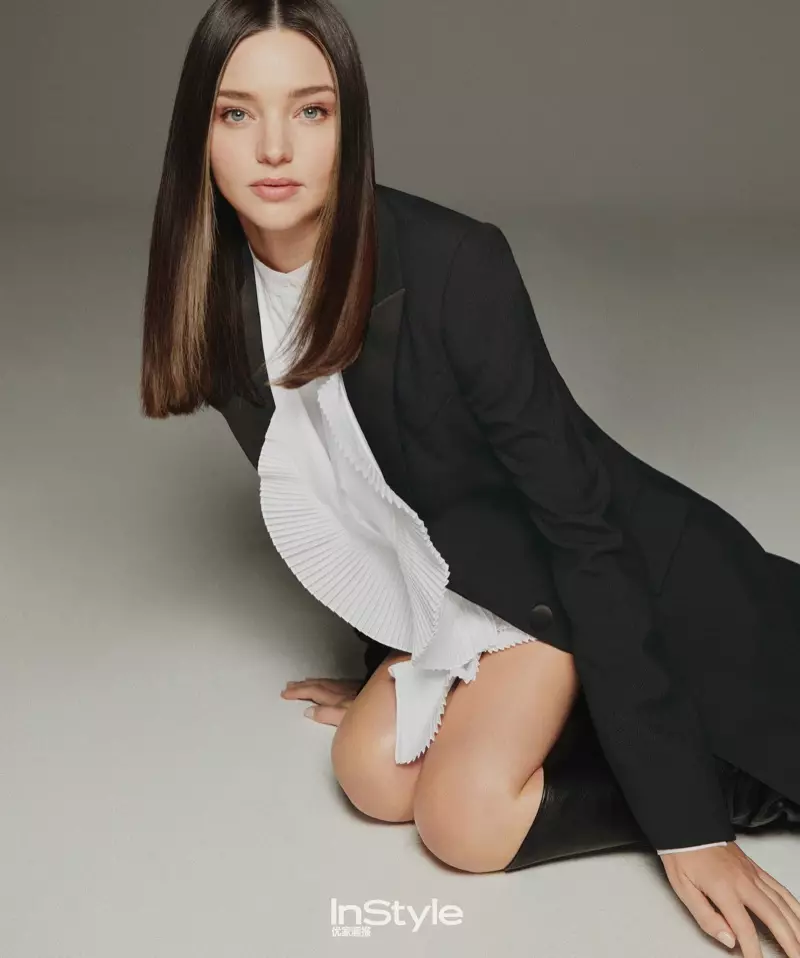 Miranda Kerr krijgt chique looks voor InStyle China