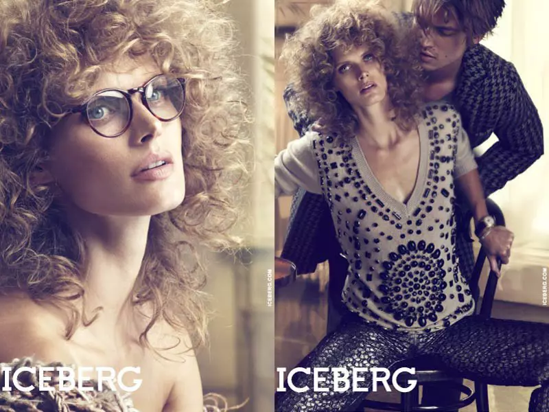 Malgosia Bela για την καμπάνια Iceberg Φθινόπωρο 2011 από τον Mert & Marcus