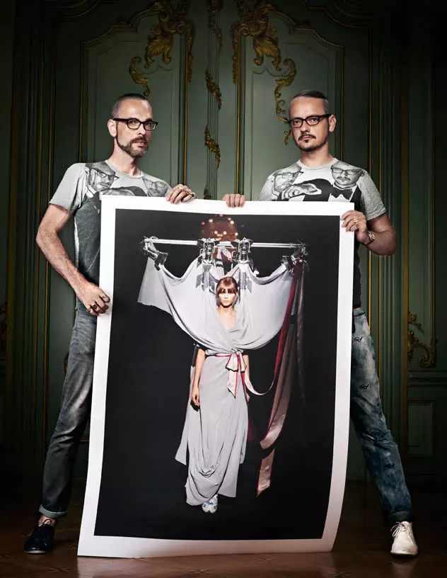 Viktor va Rolf Filipp Richesning Vogue Netherlands uchun eng yaxshi hitlarini qayta ko'rib chiqishdi