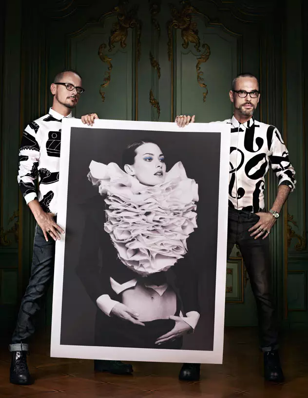 Viktor and Rolf Revisit their greatest Hits for Vogue Netherlands by Philip Riches
