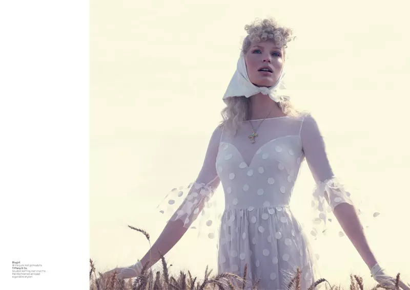 Caroline Winberg încântă pentru Philip Riches în filmul L'Officiel Netherlands