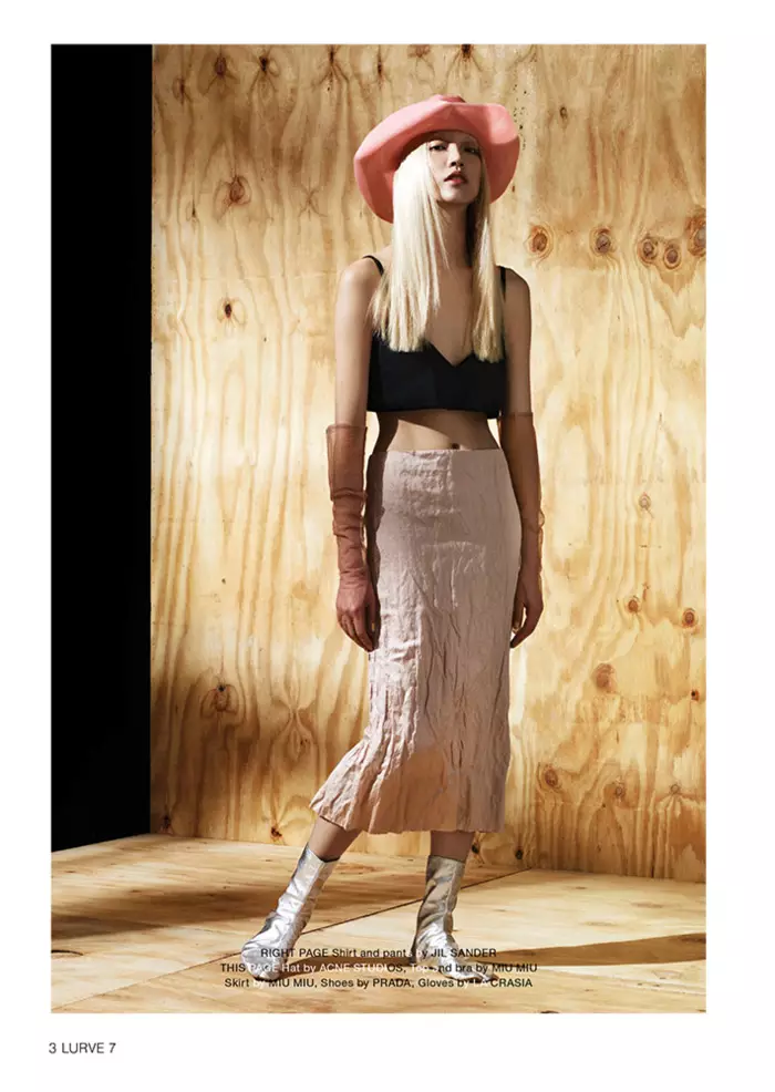 Soo Joo Sports Cutting Edge Style για το περιοδικό Lurve