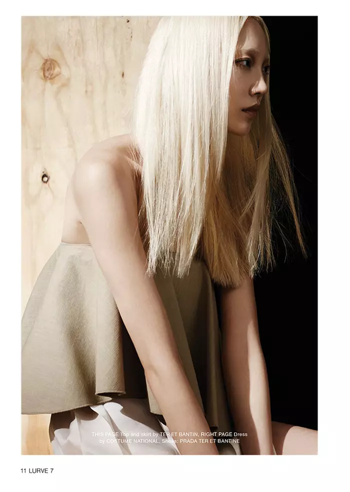 Soo Joo Sports Cutting Edge Style para sa Lurve Magazine