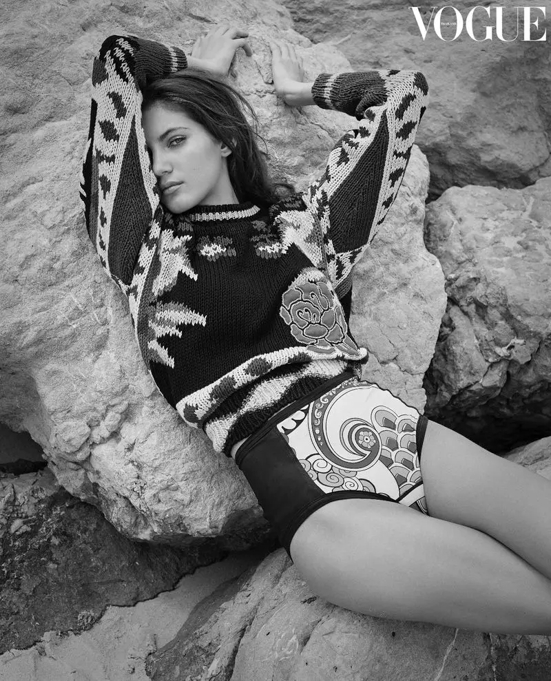 Valery Kaufman Vogue Taialani Beach Fashion Editorial