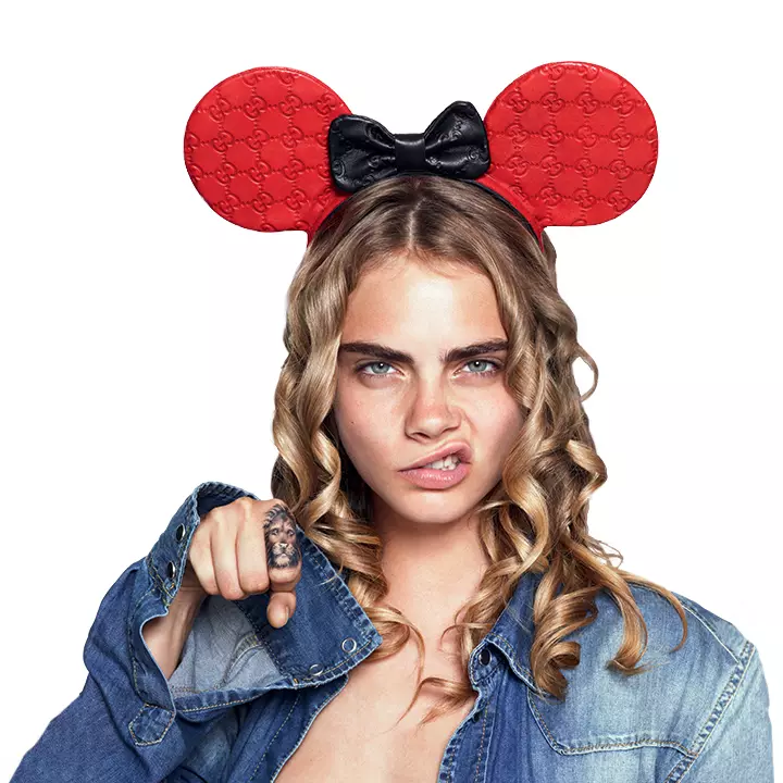 Cara Delevingne, Georgia May Jagger a More Sport Mouse Ears for Love #10