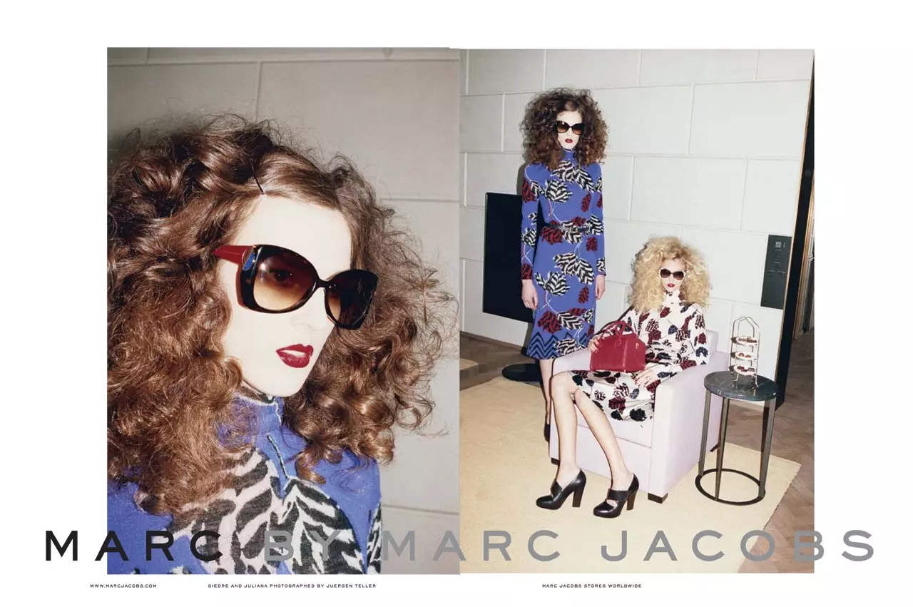 Marc by Marc Jacobs postane razpoložen za jesen 2013 Oglasi Juergena Tellerja