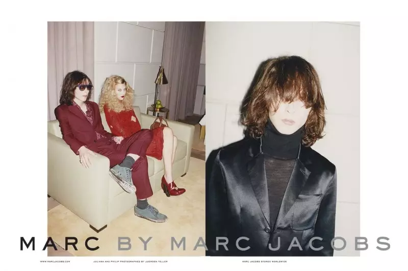 Marc ku Marc Jacobs Meunang Moody pikeun ragrag 2013 Iklan ku Juergen Teller