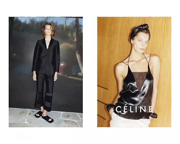 Daria Werbowy Lands Celine Chiến dịch mùa xuân 2013 của Juergen Teller