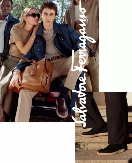 Nagtakda si Salvatore Ferragamo ng Spring 2019 Campaign sa Isang Villa