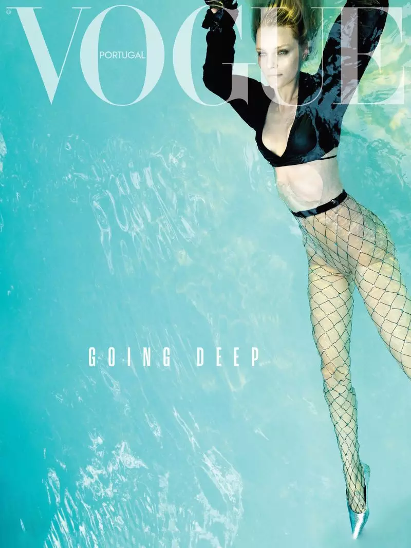 Jessica Stam er An Underwater Beauty for Vogue Portugal